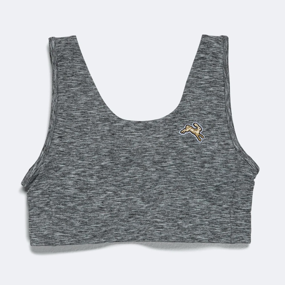 Tracksmith Session Sports Bra in Grey